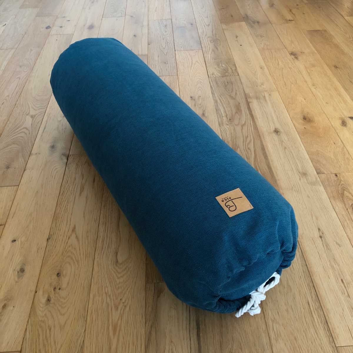bolster epeautre yoga fait main