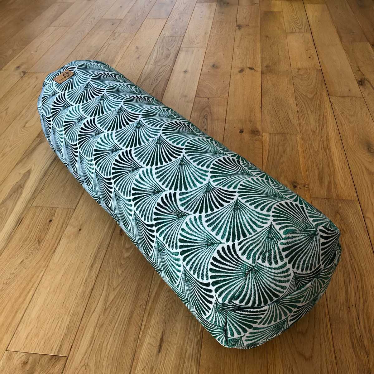 Bolster imprim palmes vertes
