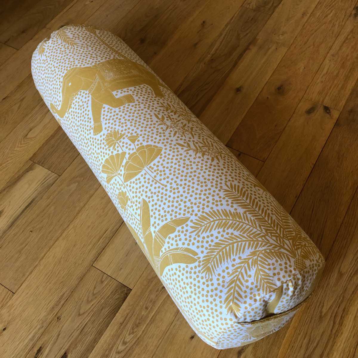 Bolster imprim cru jaune 